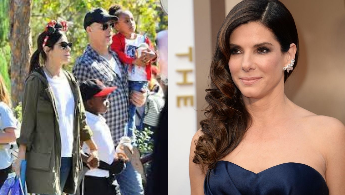 sandra bullock children