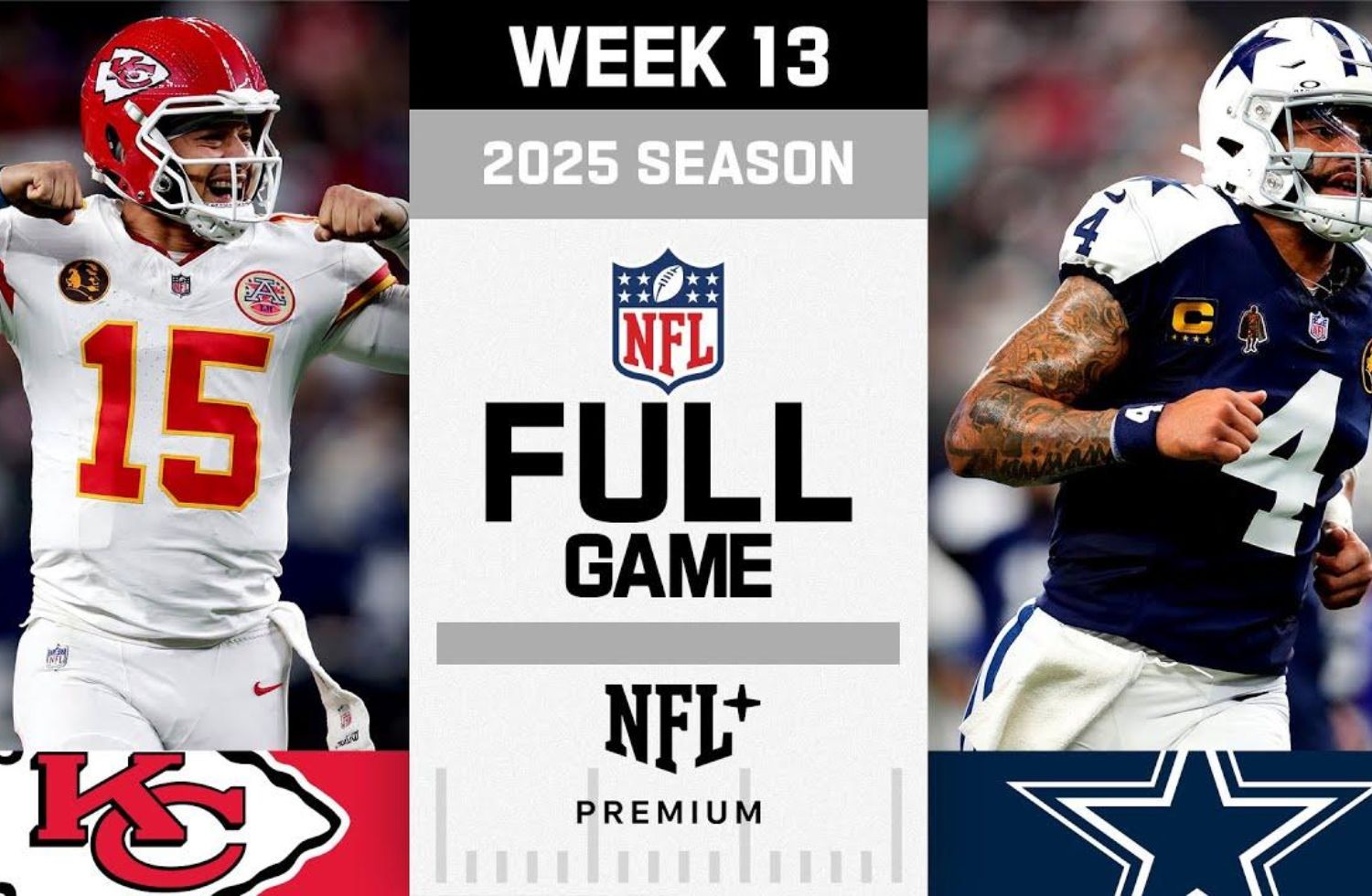 kansas city chiefs vs dallas cowboys match player stats