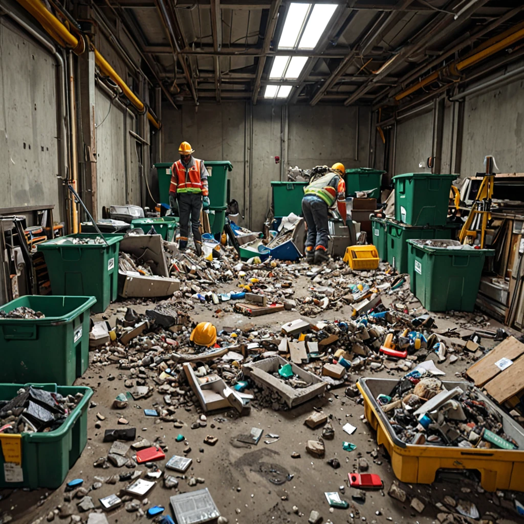 roll-off dumpster use for short