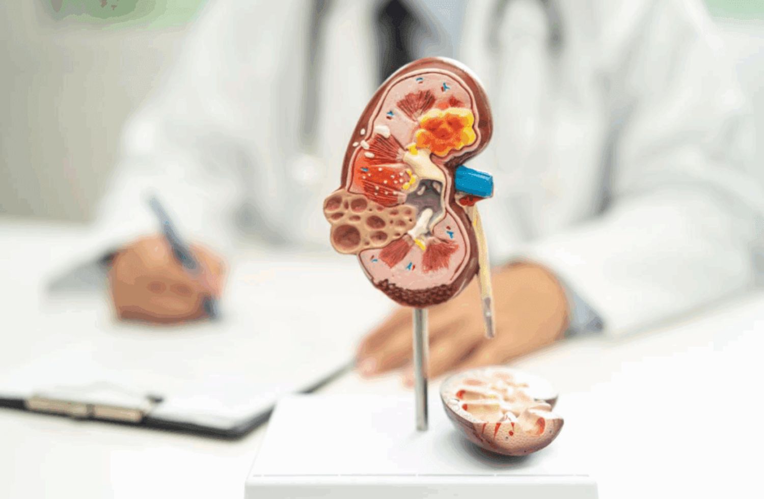 kidney stones in toilet