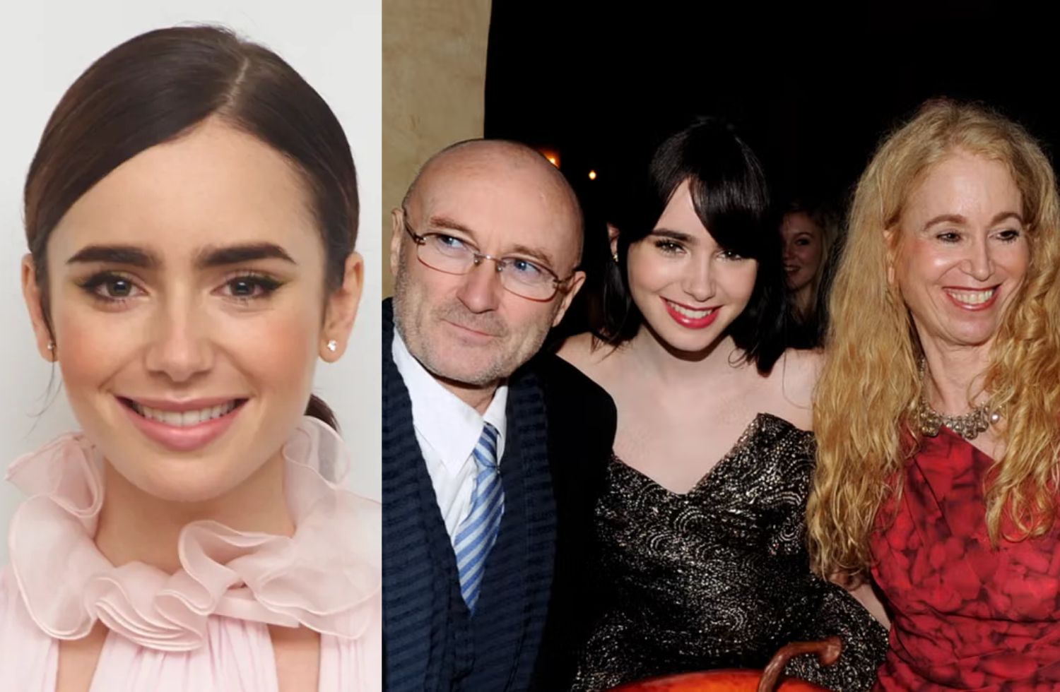 lily collins parents
