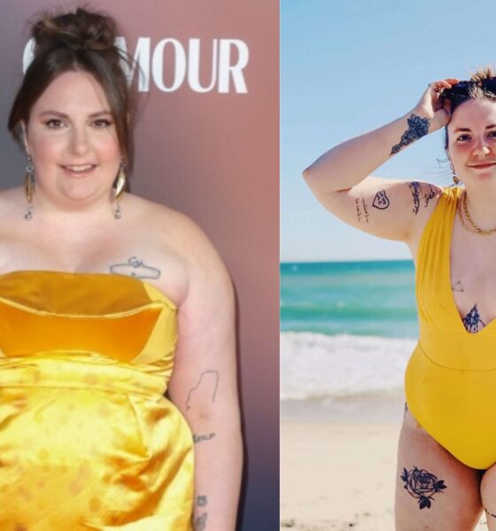 lena dunham weight
