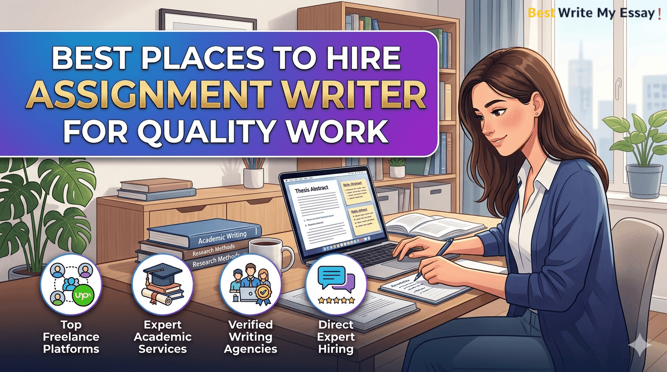 Best Places To Hire Assignment Writer For Quality Work