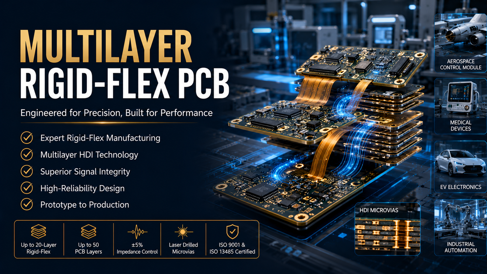 Multilayer Rigid Flex PCB: Why Engineers Choose an Expert Rigid Flex PCB Manufacturer