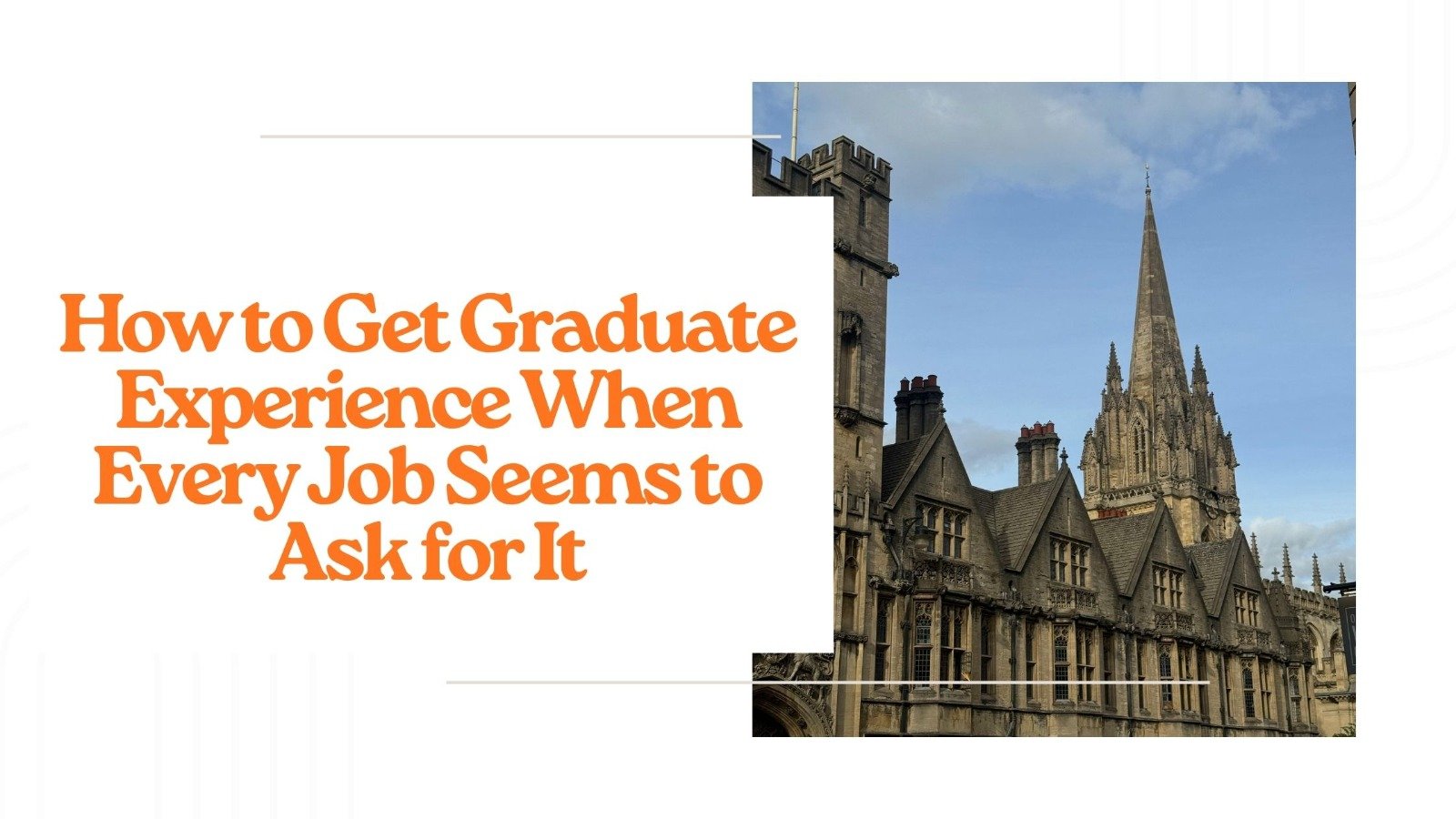 graduate experience